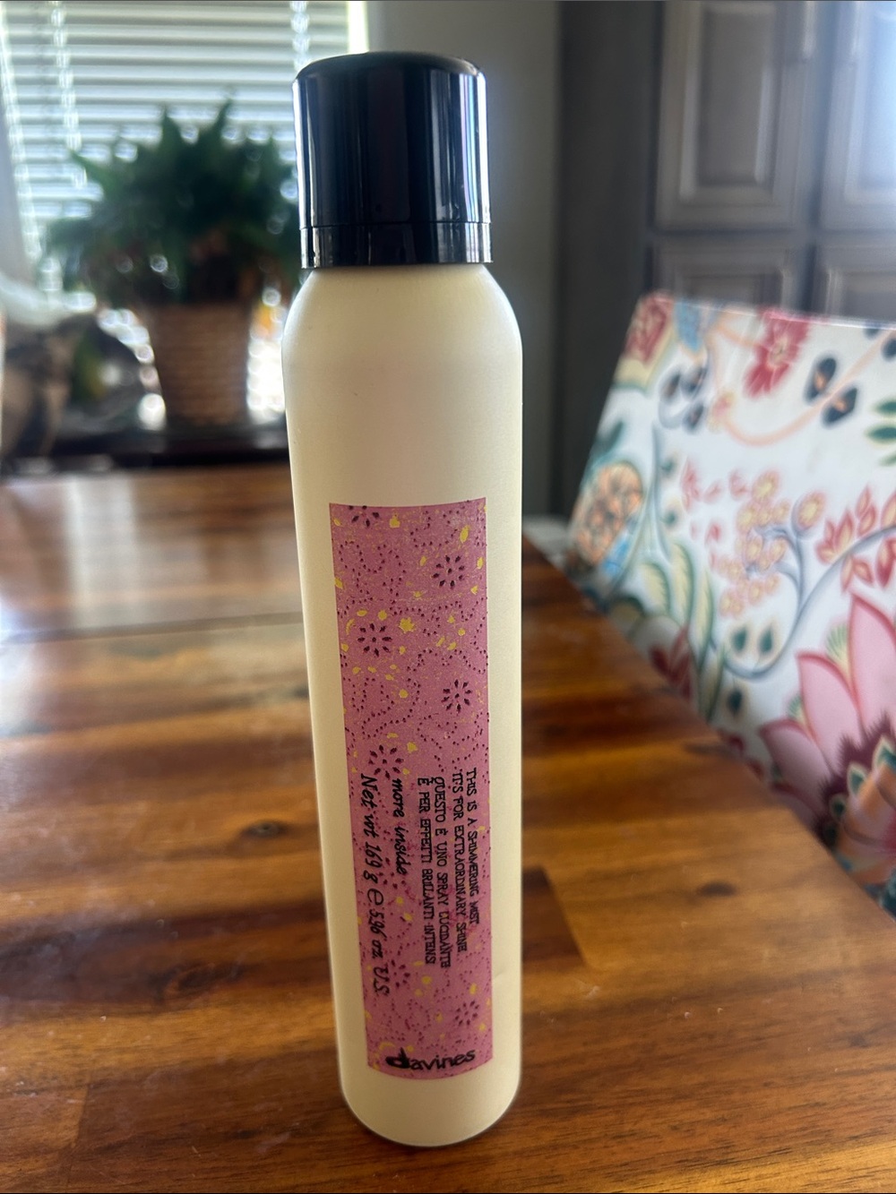 New Davines this is a shimmering mist hair shine spray full size 5.96